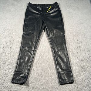 🎄NWOT ESMARA BY HEIDI KLUM Black Skinny FAUX Leather Pants